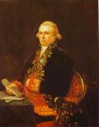 Francisco Jose de Goya Don Antonio Noriega USA oil painting artist